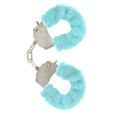 ToyJoy Furry Fun Wrist Cuffs Aqua - Adult Planet - Online Sex Toys Shop UK